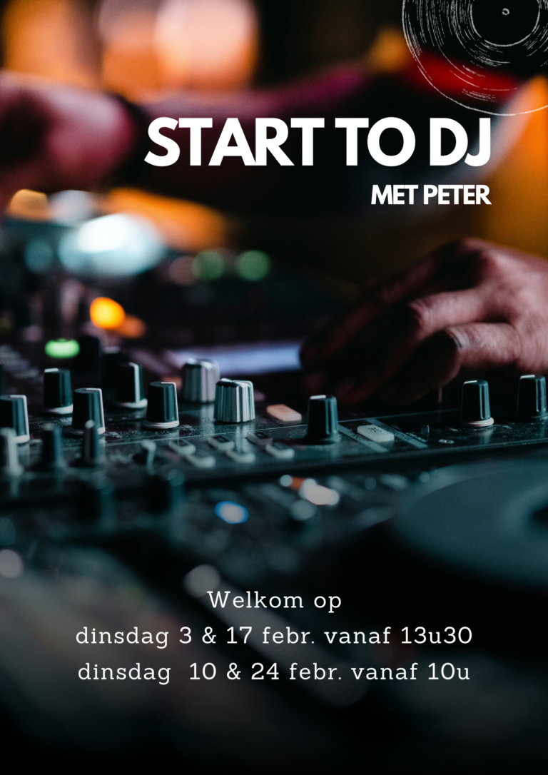 Flyer événement festival de musique DJ moderne minimaliste blanc (1)